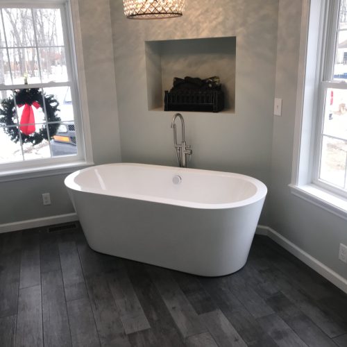 bathroom, tub, addition, renovation, new build, plumbing, Flushing, Michigan